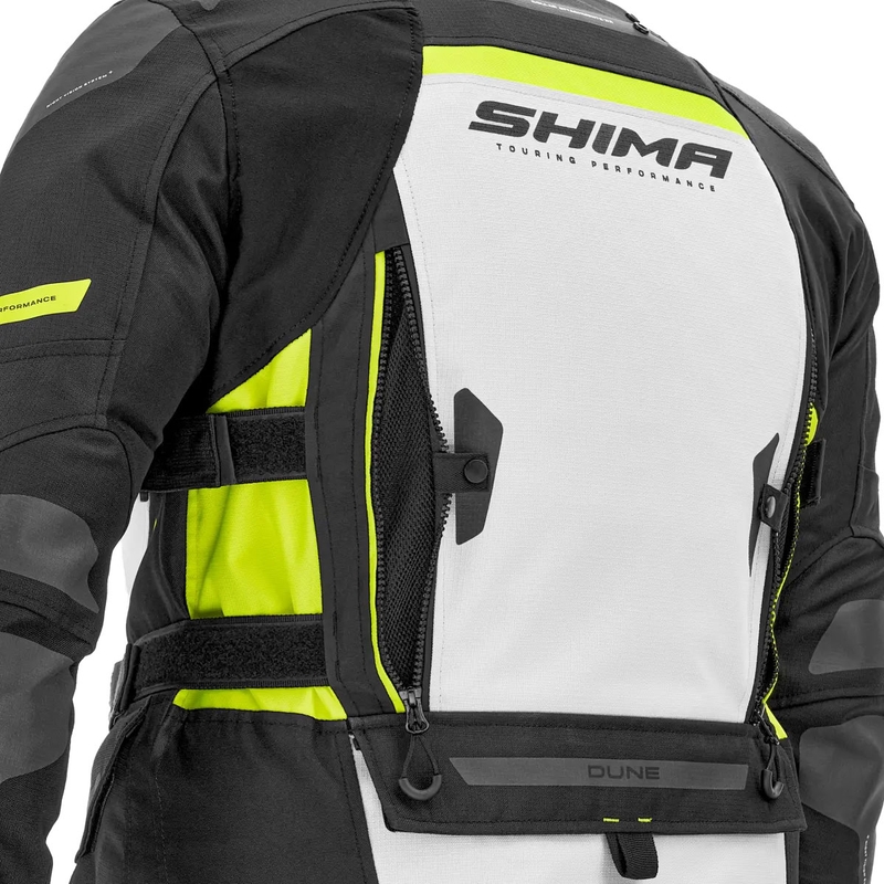 Motocikla jaka Shima Dune fluo yellow