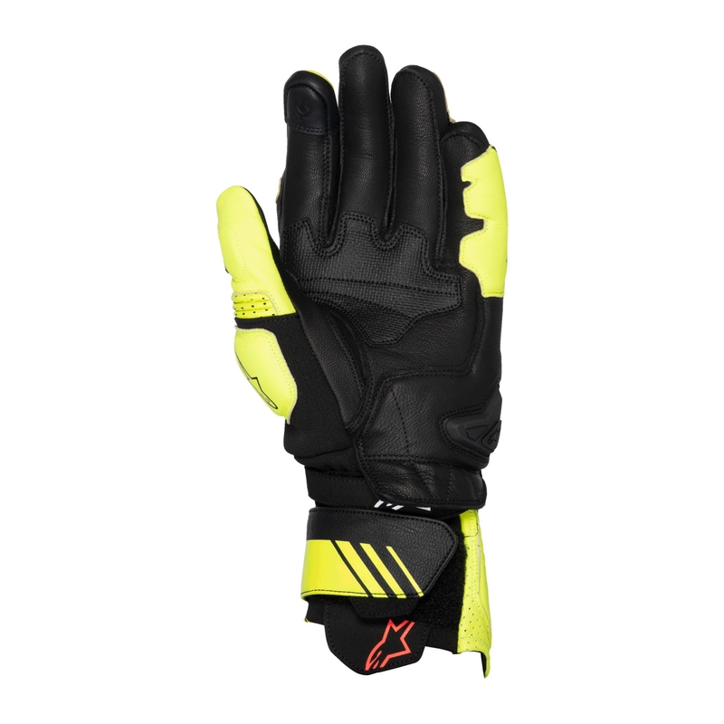 Alpinestars GP Plus R V3 fluo dzelteni melni motocikla cimdi