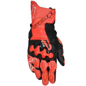 Alpinestars GP Plus R V3 motocikla cimdi sarkani-fluo sarkani-melni