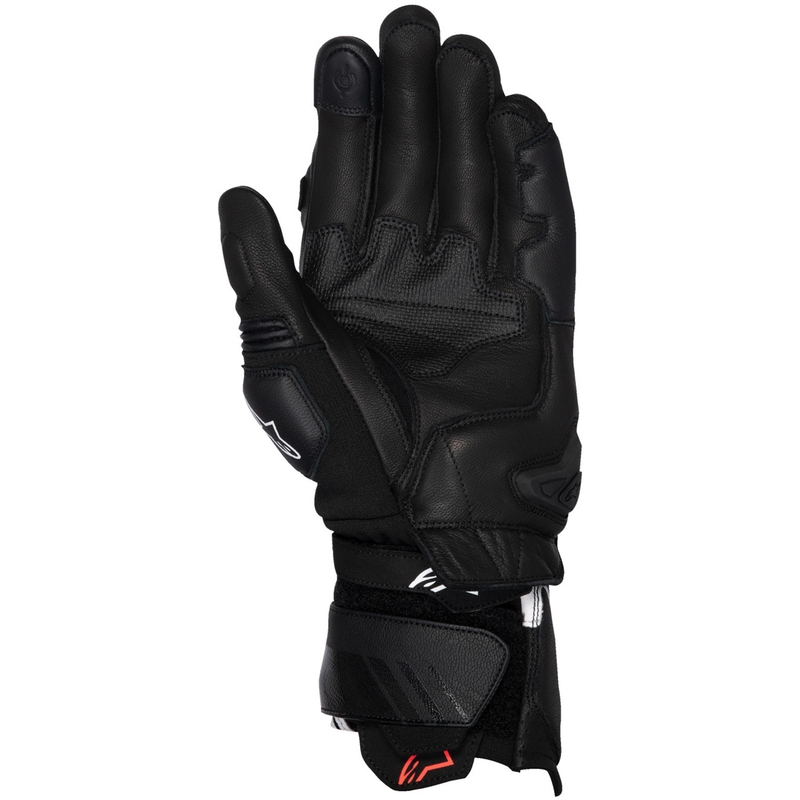 Alpinestars GP Plus R V3 motocikla cimdi melni un balti