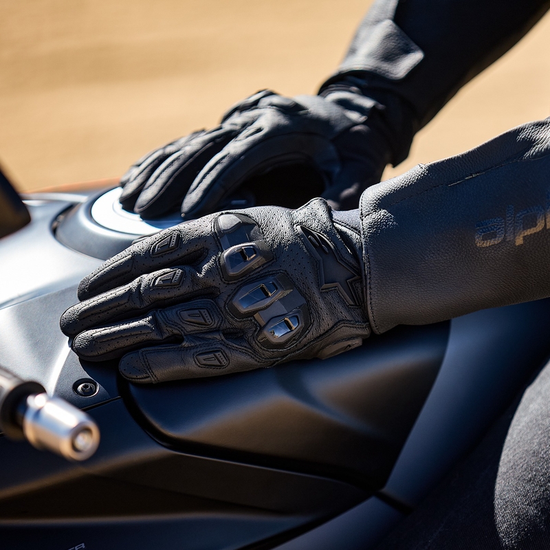 Alpinestars SP X 7 melni motocikla cimdi