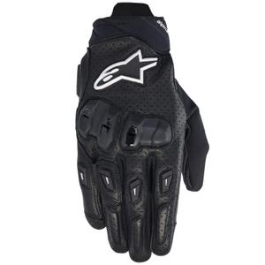 Alpinestars SP X 7 motocikla cimdi melns un balts