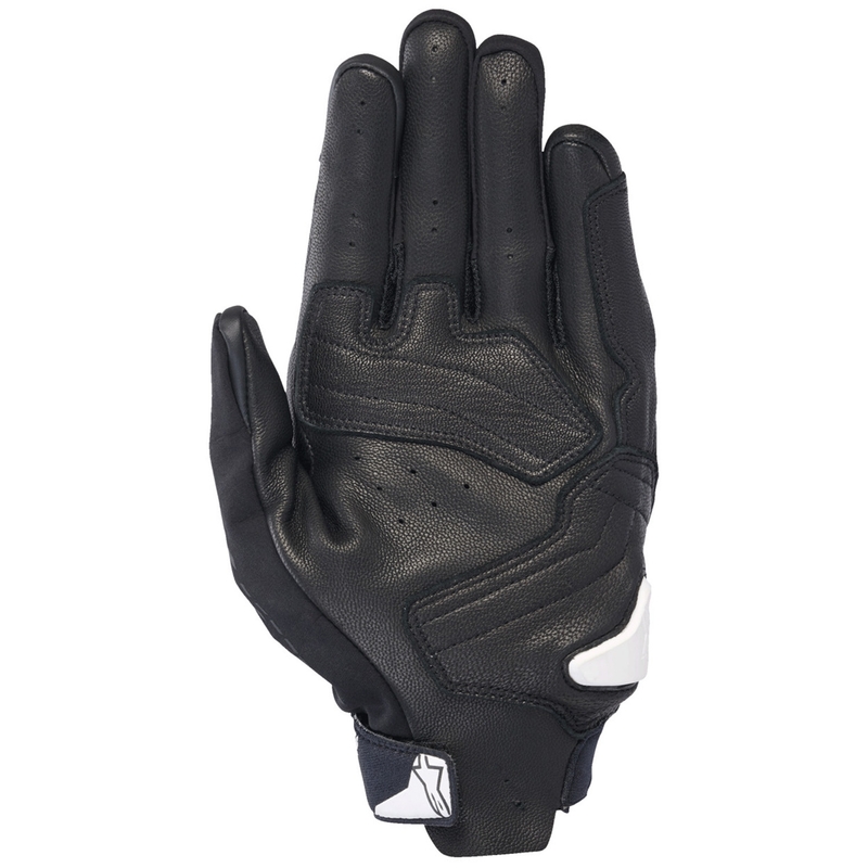 Alpinestars SP X 7 motocikla cimdi melns un balts
