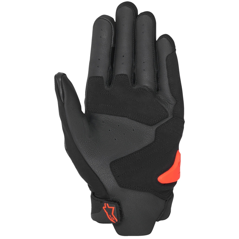 Alpinestars SP X 5 Air melni-fluo sarkani motocikla cimdi