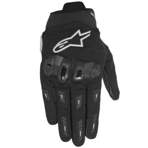 Alpinestars SP X 5 Air moto cimdi melns un balts