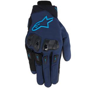 Alpinestars SP X 3 cimdi motociklam tumši zili-skaidri zili