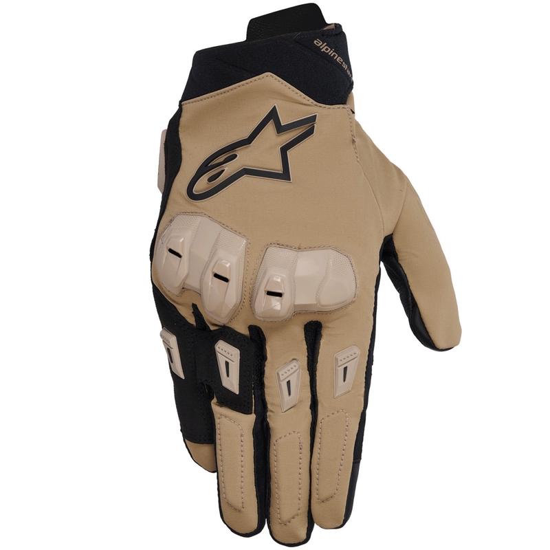 Alpinestars SP X 3 motocikla cimdi tumši haki-smilšu melni