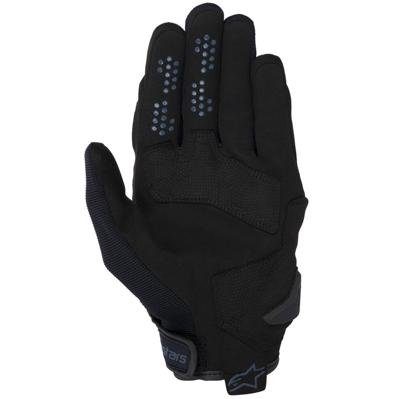 Alpinestars Chrom V2 sieviešu motocikla cimdi melni-tumši pelēki