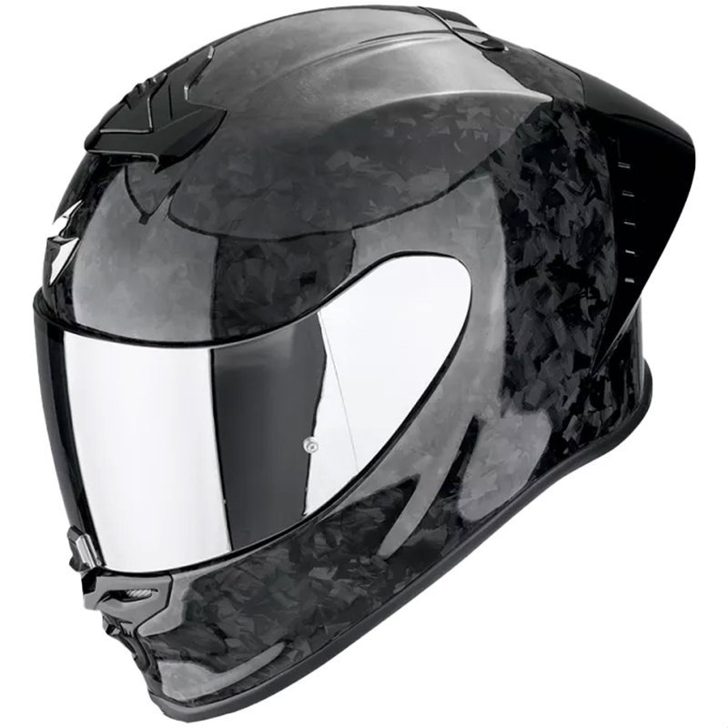 Scorpion EXO-R1 EVO II CARBON ONYX AIR slēgta motocikla ķivere, melna