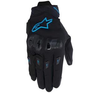 Alpinestars Sieviešu STELLA SP X 3 melni un zili motocikla cimdi