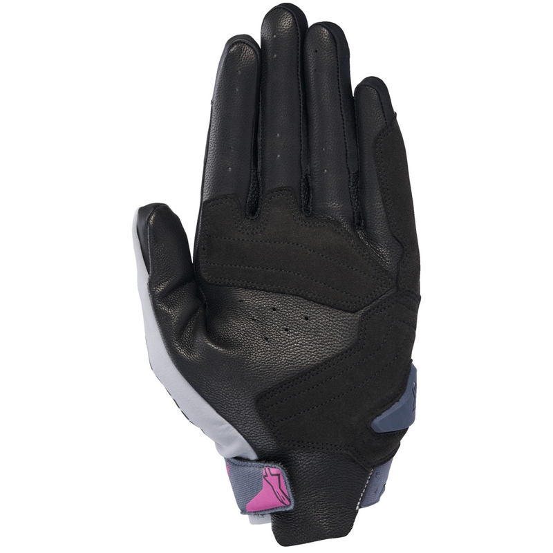 Alpinestars STELLA SP X 3 sieviešu motocikla cimdi pelēki-tumši pelēki-melni-rozā