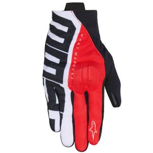 Motocikla cimdi Alpinestars Reef V2 MM93 collection sarkanbaltsarkans-baltsmelns