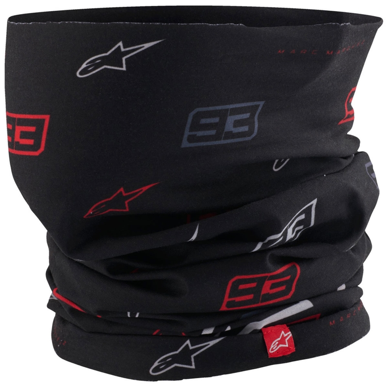 Alpinestars MM93 kakla vimpeļu kolekcija melns-pelēks-sarkans