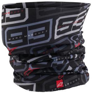 Alpinestars MM93 collection melns-balts-pelēks-sarkans kakla sildītājs