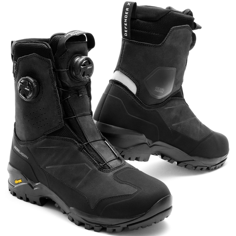 Rebelhorn Defender X Black Motociklu zābaki