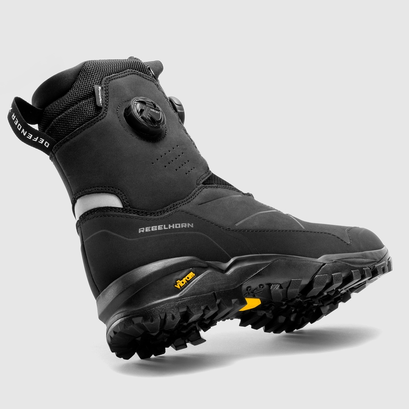 Rebelhorn Defender X Black Motociklu zābaki
