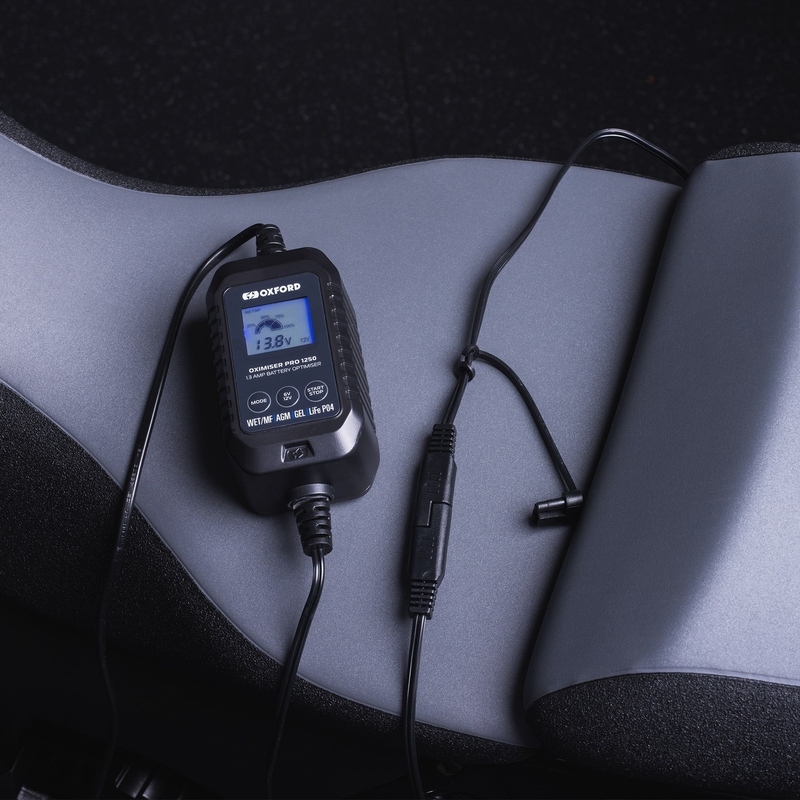 Akumulatoru lādētājs Oxford Oximiser Pro 1250 1,3A, 6/12V, 3,5-40Ah