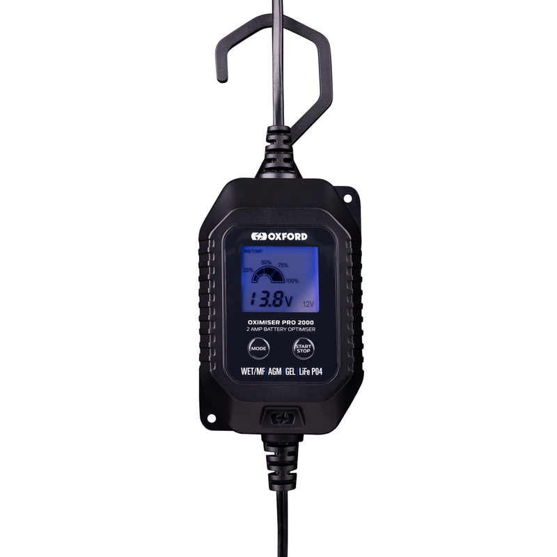 Akumulatoru lādētājs Oxford Oximiser Pro 2000 2A, 12V, 8-80Ah