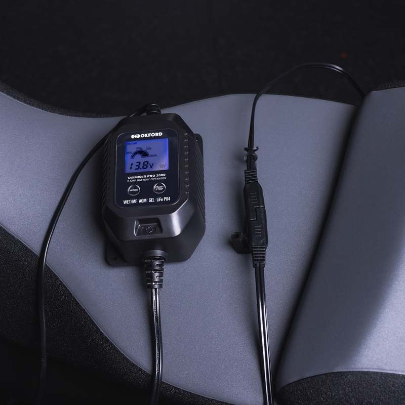 Akumulatoru lādētājs Oxford Oximiser Pro 2000 2A, 12V, 8-80Ah