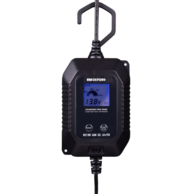 Akumulatoru lādētājs Oxford Oximiser Pro 5000 5A, 12V, 40-120Ah
