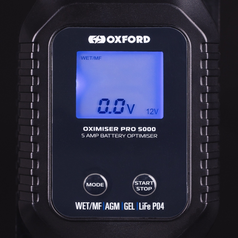 Akumulatoru lādētājs Oxford Oximiser Pro 5000 5A, 12V, 40-120Ah