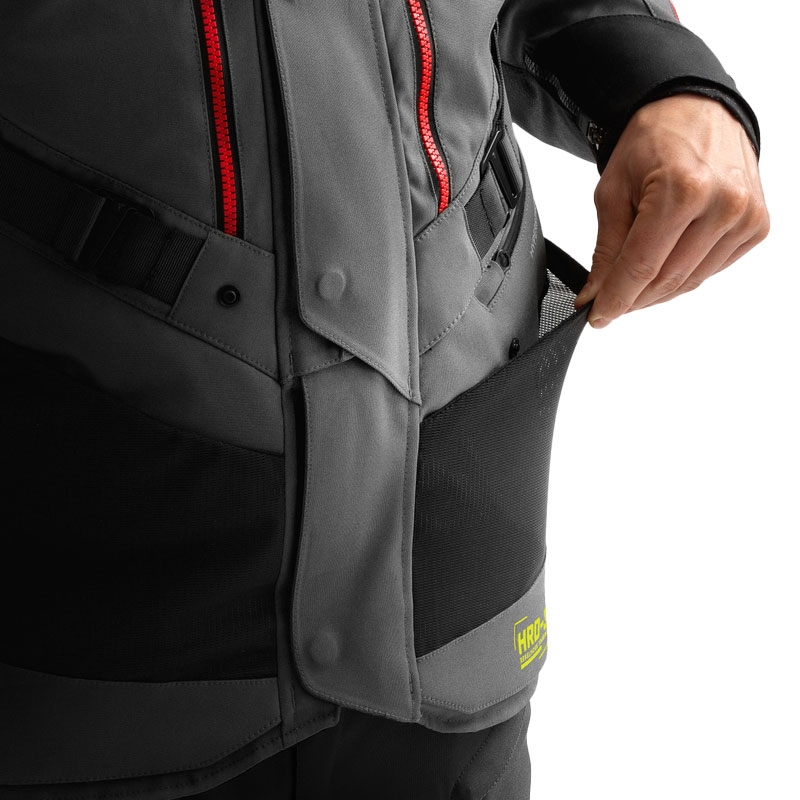 Rebelhorn Hardy 3.0 antracīta-pelēka-dzeltena motocikla jaka