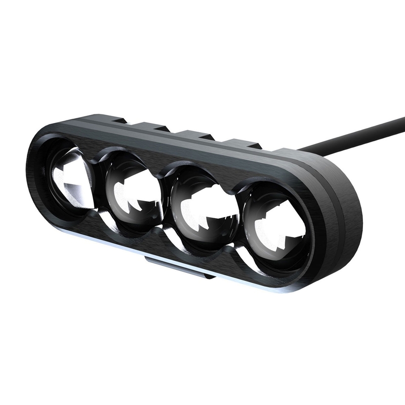 Papildu apgaismojums Oxford Strip light front set black