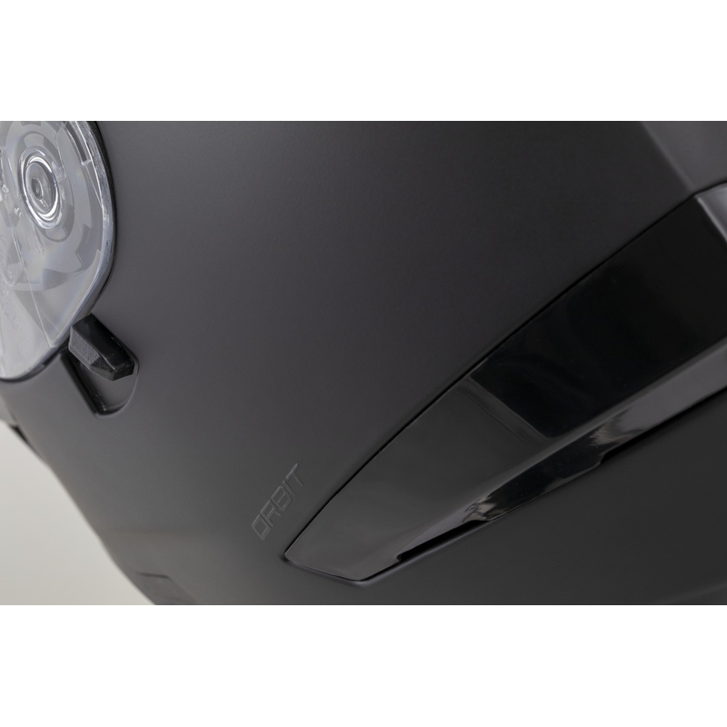Cassida Orbit Solid integrālā motocikla ķivere matēts melns