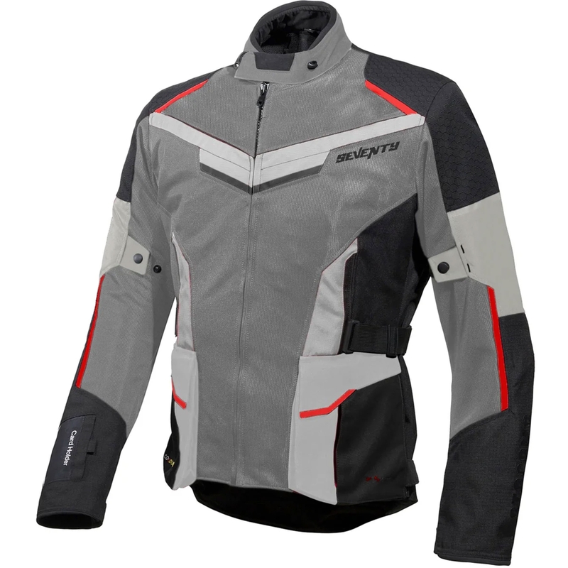 Motocikla jaka Seventy Degrees SD-JT70 Atacama black-grey-red