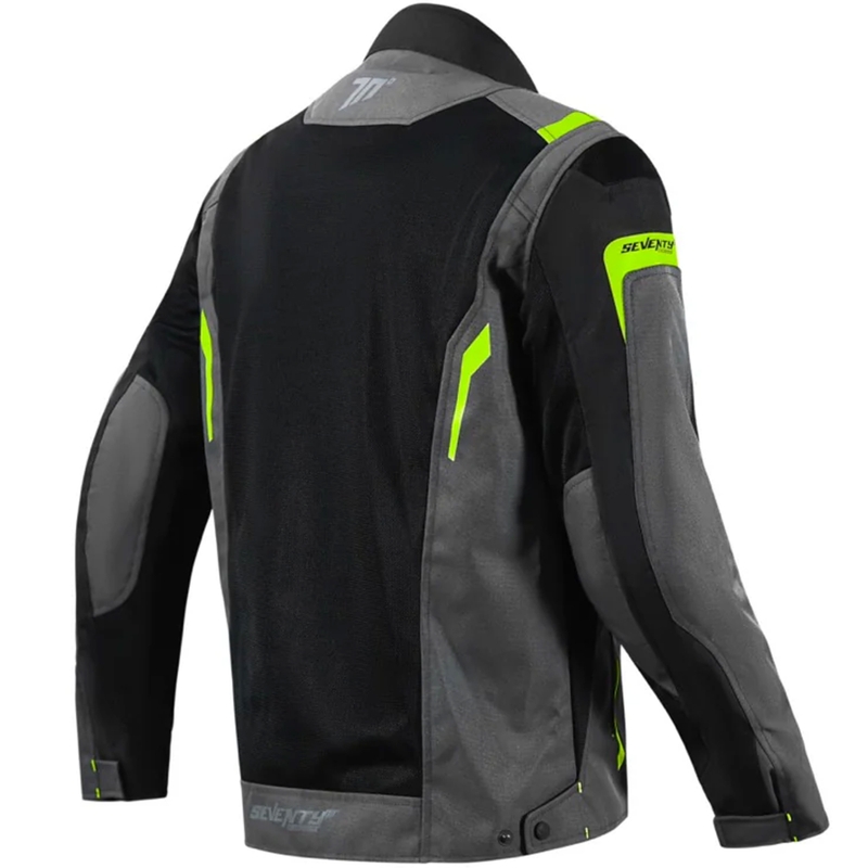 Motocikla jaka Seventy Degrees SD-JT66 Sahara black-fluo yellow