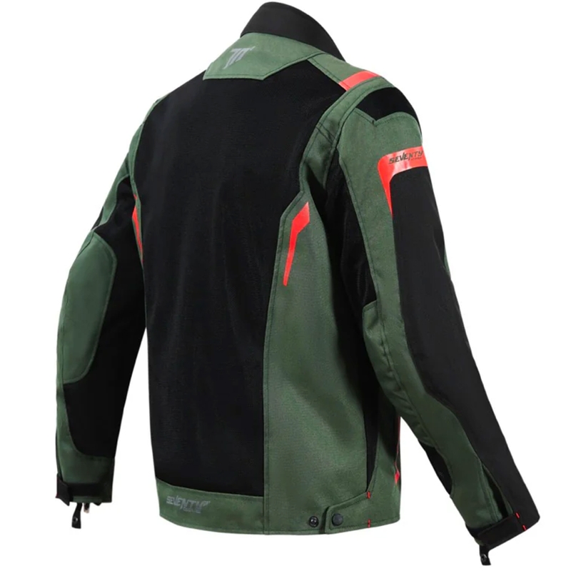 Motocikla jaka Seventy Degrees SD-JT66 Sahara khaki-red