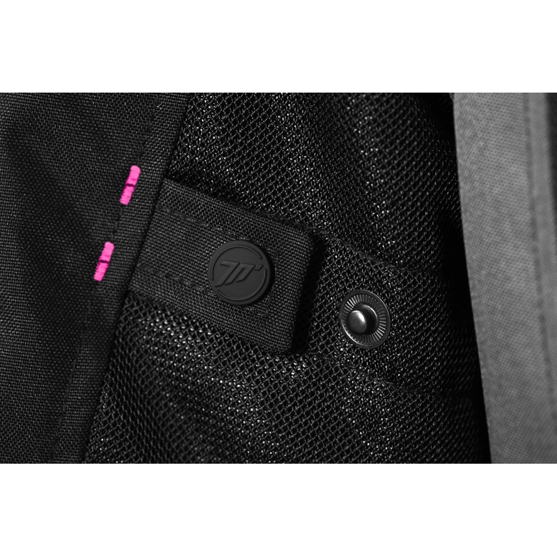 Sieviešu motocikla jaka Seventy Degrees SD-JT68 Sahara grey-pink