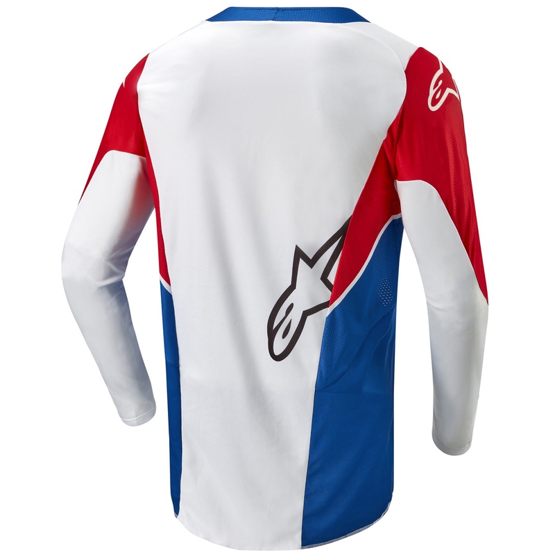 Motokrosa krekliņš Alpinestars Racer Iconic Honda collection white-blue-red-black