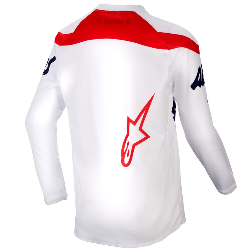 Bērnu motokrosa krekliņš Alpinestars Racer Hana white