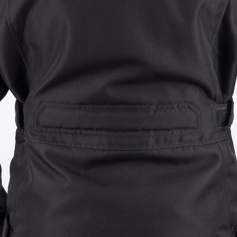 Sieviešu Oxford Spartan Long WP Black motocikla jaka