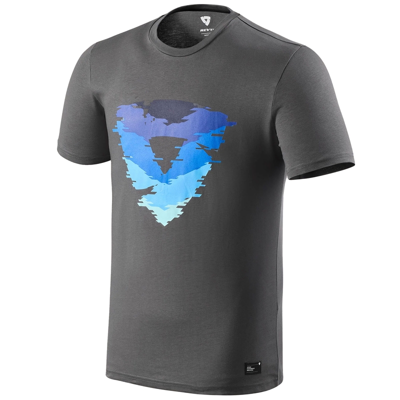 T-krekls Revit Andre tumši pelēks