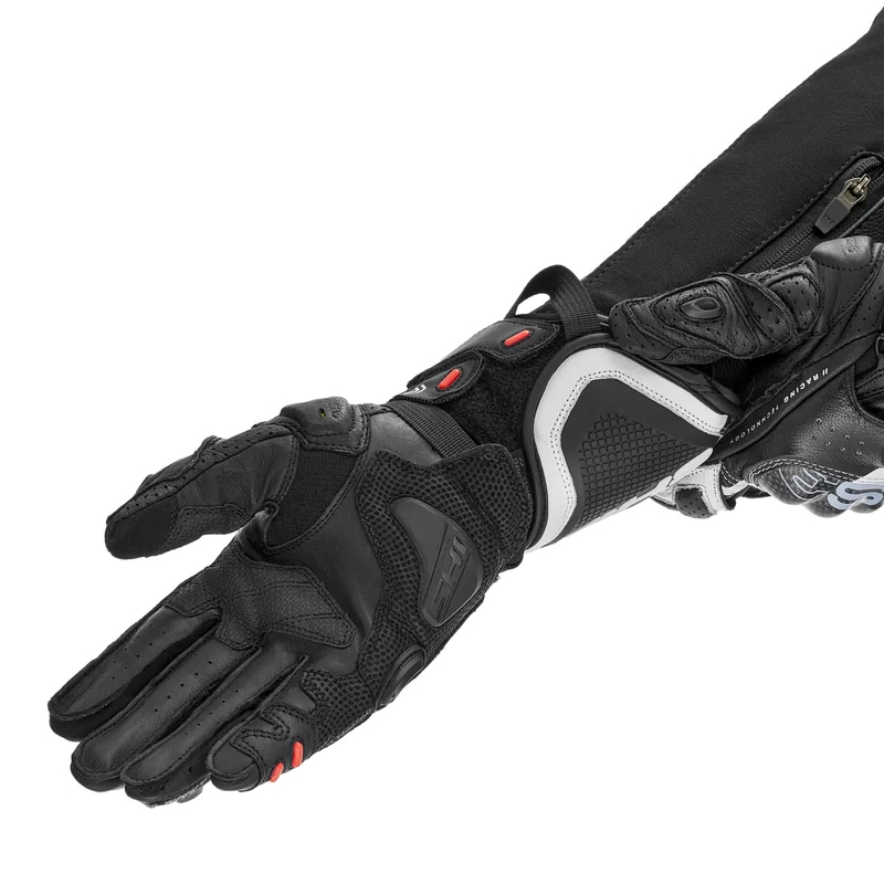 Motocikla cimdi Shima RS-3 balti