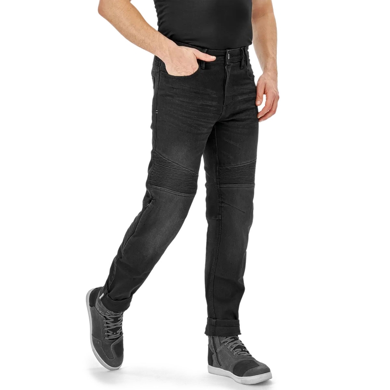 Shima Zenith Black Motocikla džinsi