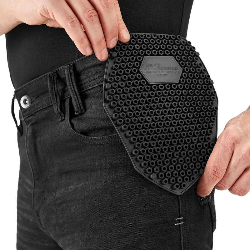 Shima Zenith Black Motocikla džinsi