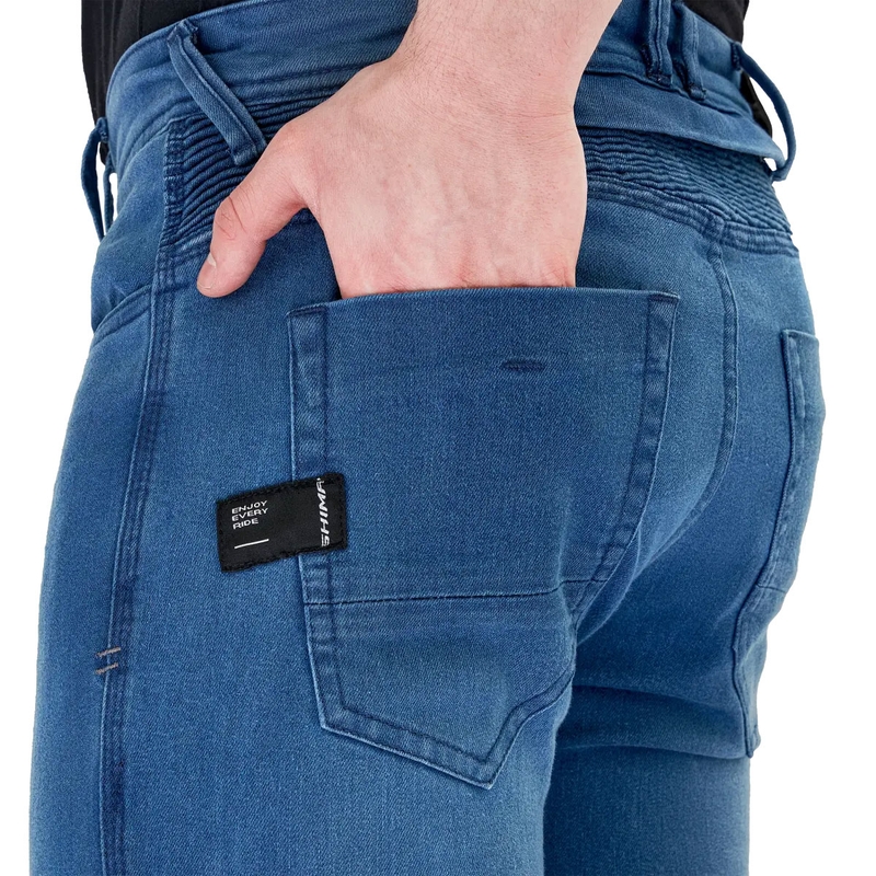 Shima Zenith zili motocikla džinsi