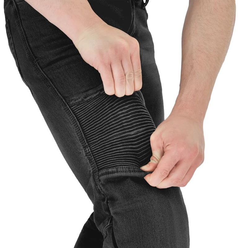 Pagarinātas motocikla bikses Shima Zenith melnas