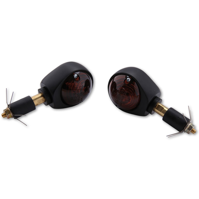 Highsider Smart Black Motociklu mirgotāji