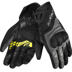 Motocikla cimdi Seventy Degrees SD-T55 Atak black-fluo yellow