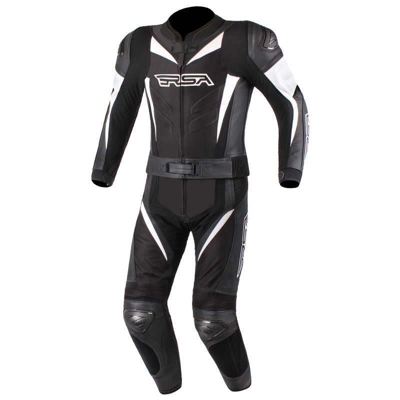 Pánská kombinéza na motorku RSA GPX černo-bílá výprodej
