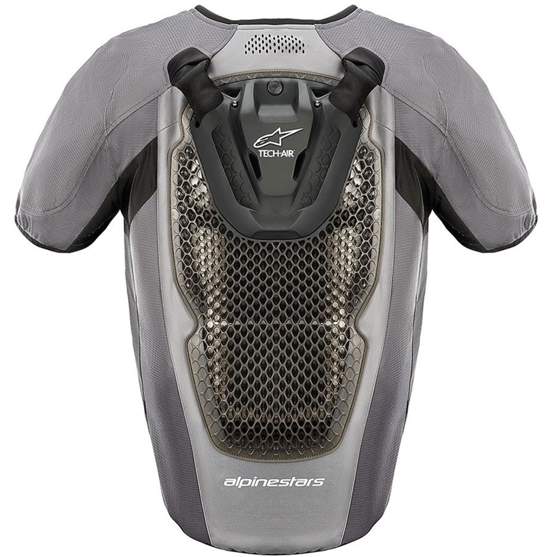 Gaisa spilvenu veste Alpinestars TECH-AIR®5 sistēma pelēk- melna