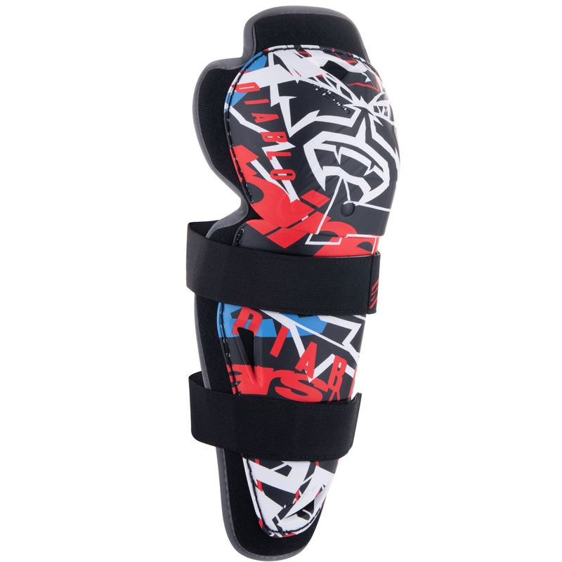 Alpinestars Bionic Action FQ20 melni un sarkani ceļa spilventiņi