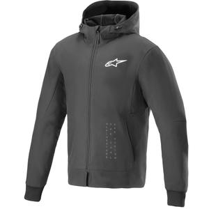 Alpinestars Radium Tech Hoodie melnā un baltā krāsā
