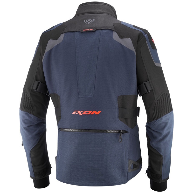 Motocikla jaka IXON Odin blue-black-fluo red
