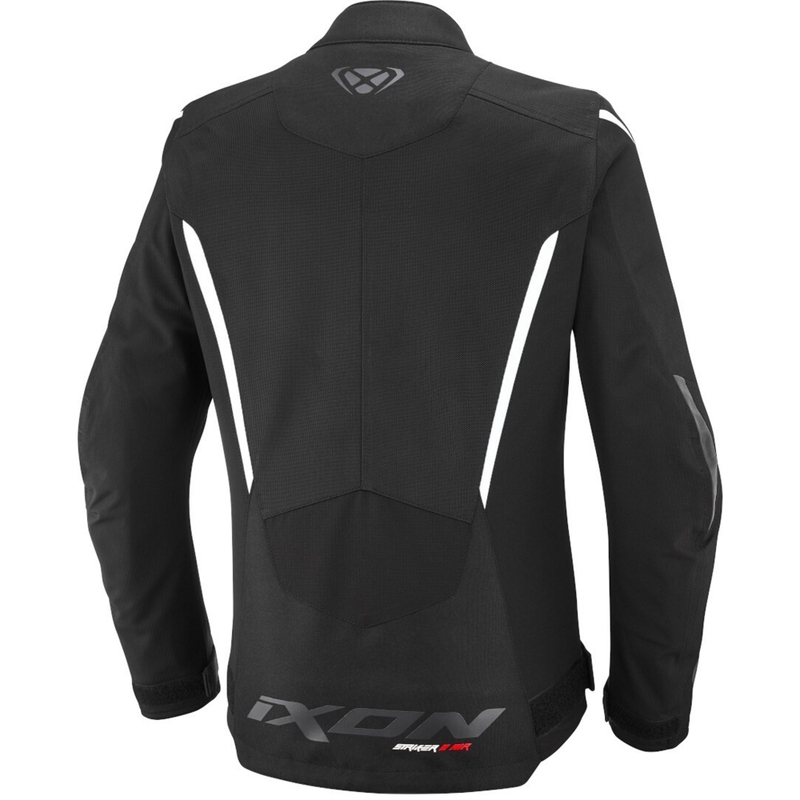 IXON Striker 2 Air WP Lady melnā un baltā motocikla jaka