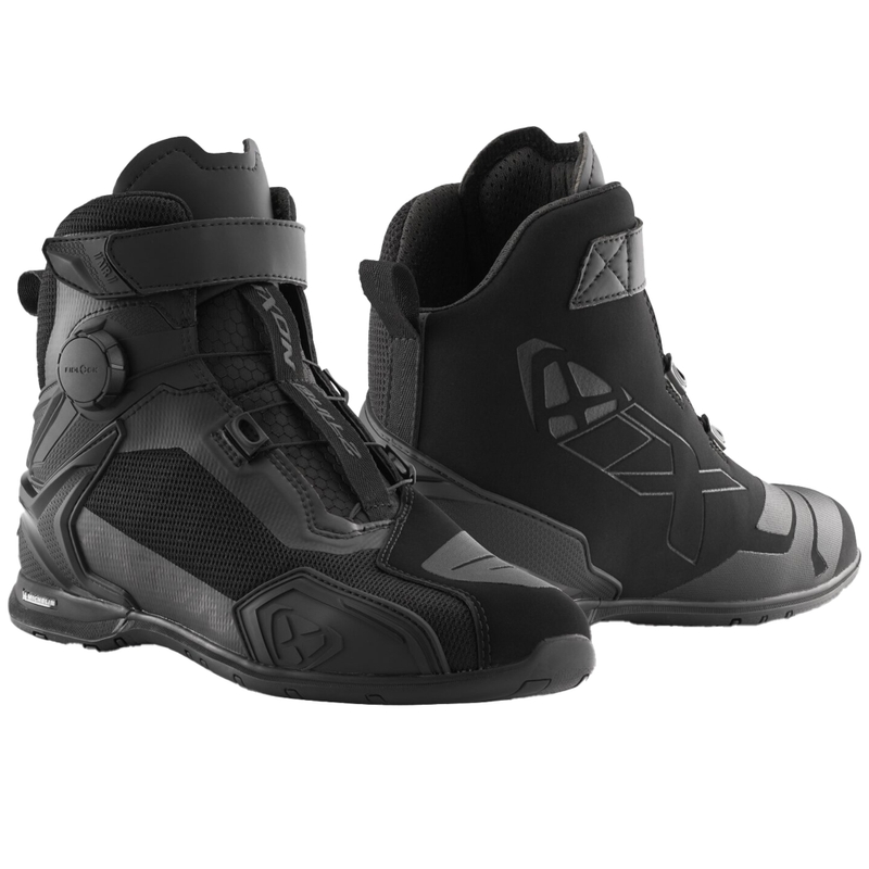 IXON Bull 2 Air Black Motociklu zābaki